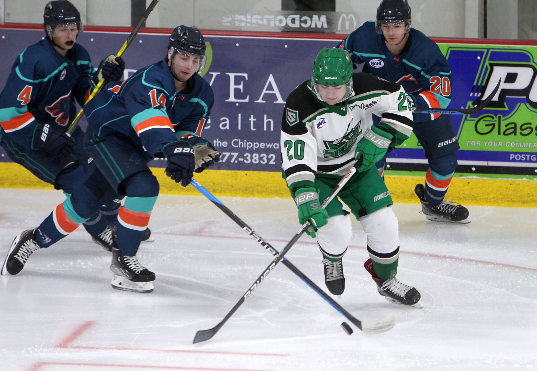 NAHL: Anchorage Wolverines at Chippewa Steel 9-22-22